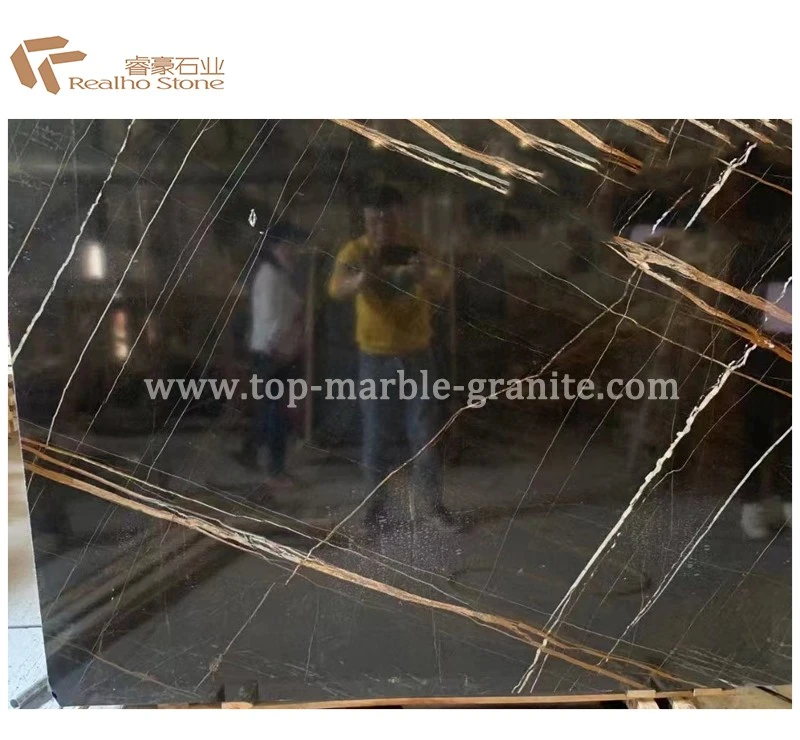 golden portoro italian marble