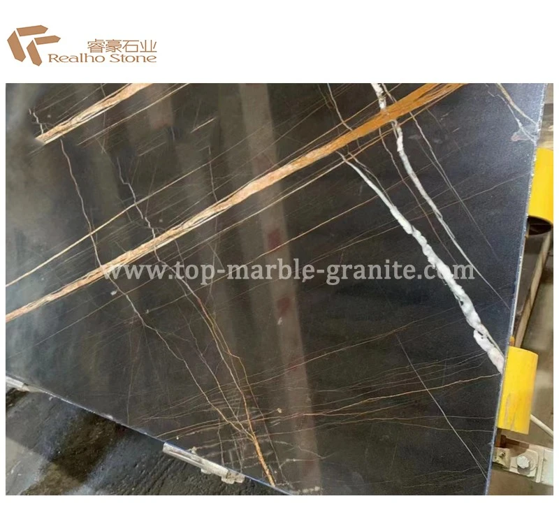 marble gold black