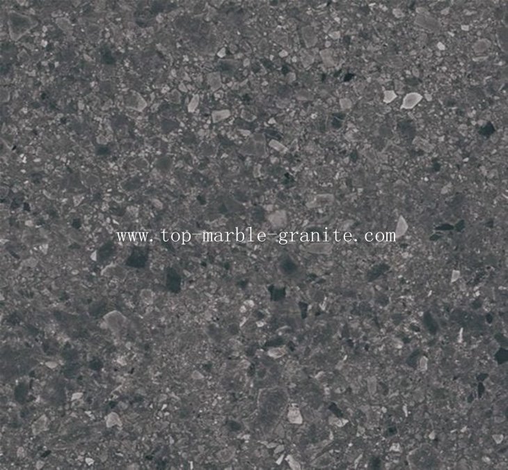 Dark Grey Terrazzo Dark Grey Terrazzo
