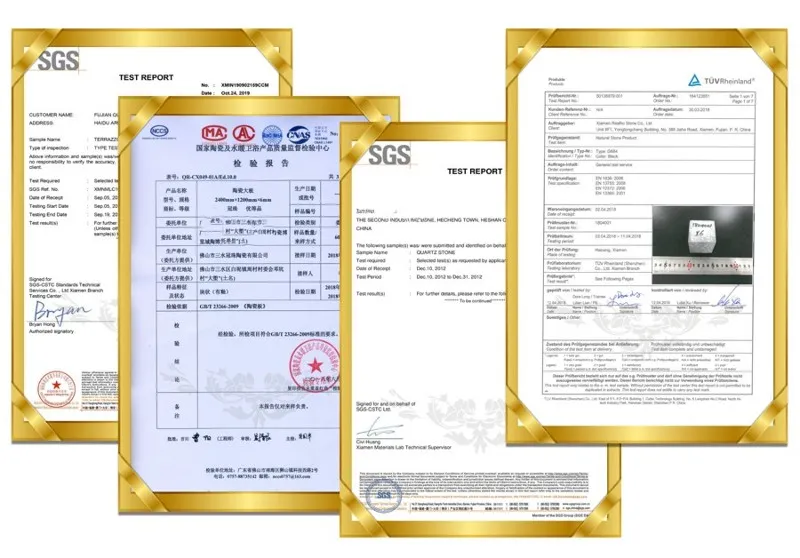Certification of Stone Certification of Stone