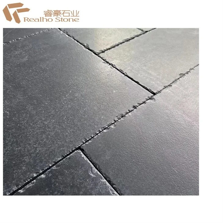 Black Limestone Tiles Paving Stone For Pool,Garden,Courtyard,Flooring price
