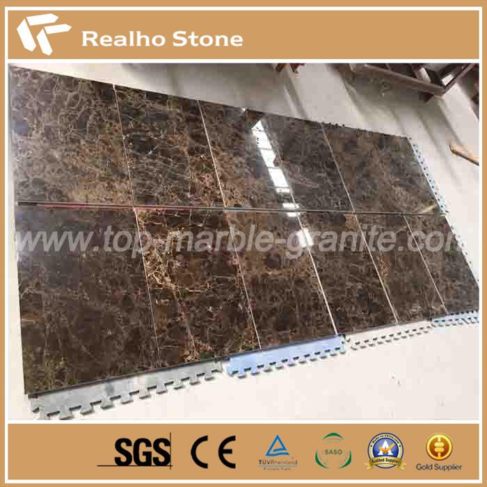 Dark Marron Emperador Marble Slab