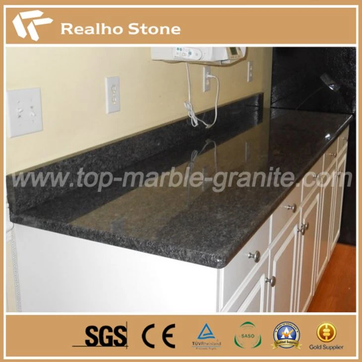 Grey Colour Granite Tops Steel Gray Granite for Kitchen and Bathroom