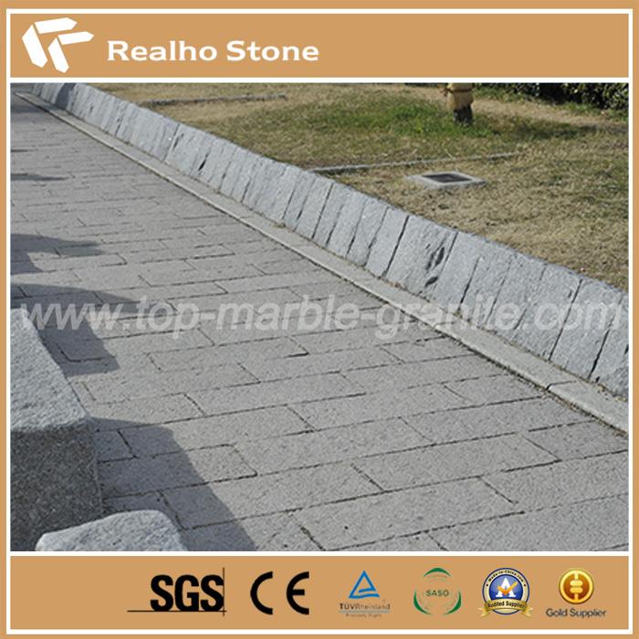 Small Natural Crystal Grey G603 Granite Brick Paver Stone