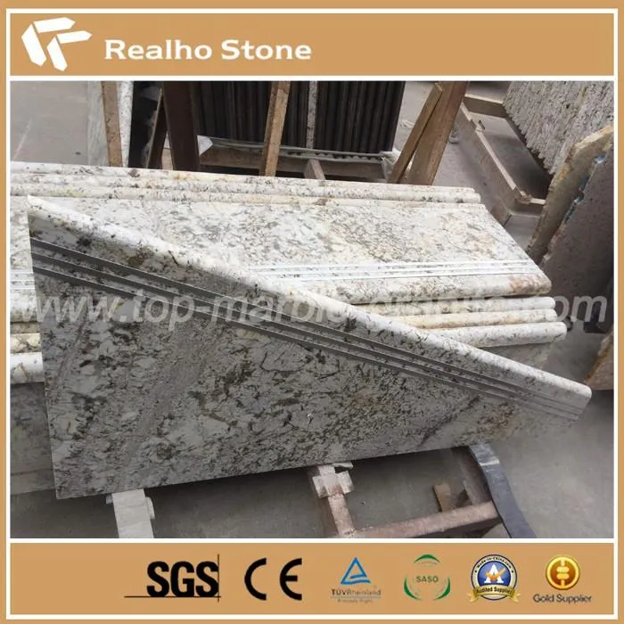 Granite Stairs Tread Steps Fantasy Gold