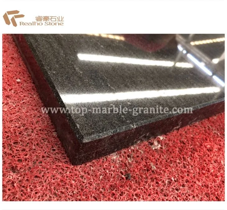 Round Shape Angtha Black Granite Table Tops