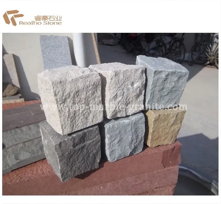 Sandstone cobblestones
