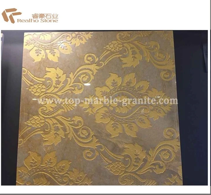 yellow marble Special design pattern