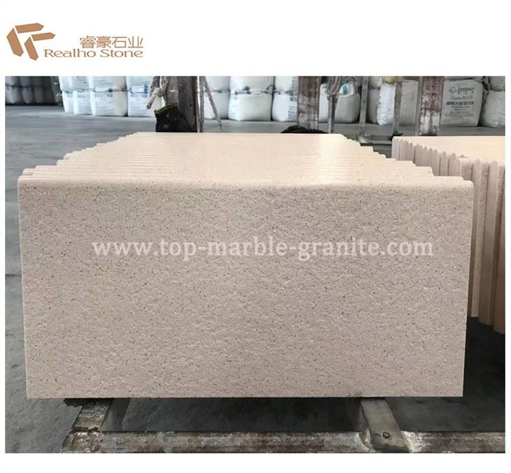beige terrazzo tiles