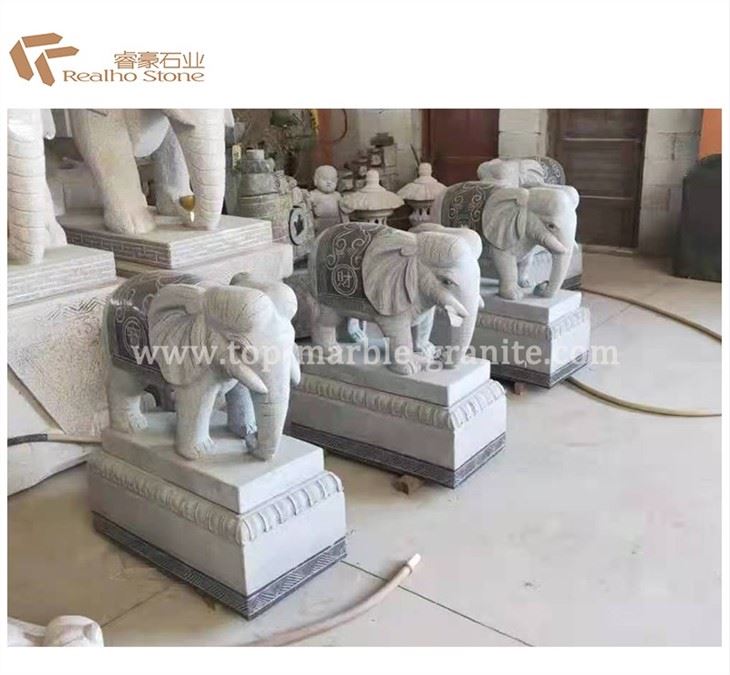 granite small elephant
