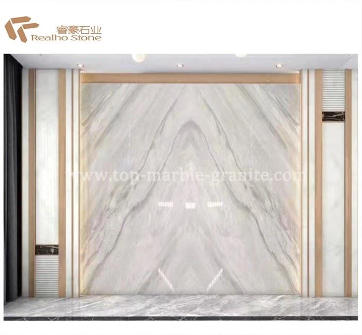 white marble wall cladding
