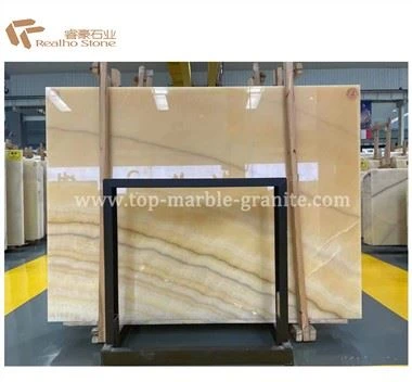 Batu Asli Pic Kuning Onyx Untuk Papak Lantai/Dinding/Jubin/Atas Kaunter/Hiasan Dalaman