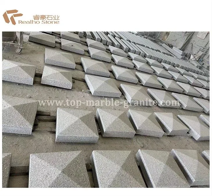 Stone pier cap