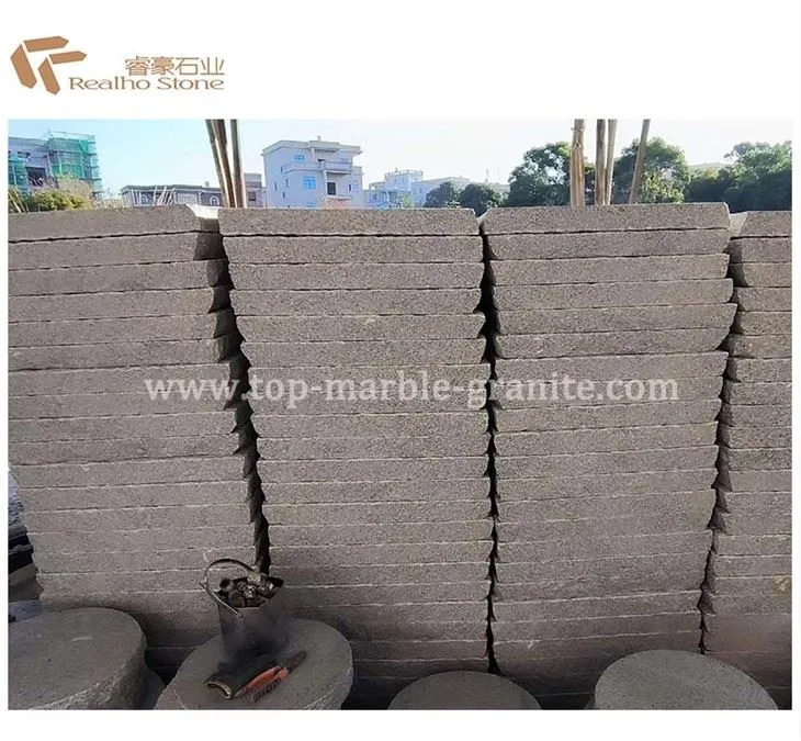 Granite paving tile for outside road